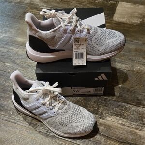 Adidas White and Gray Sneakers